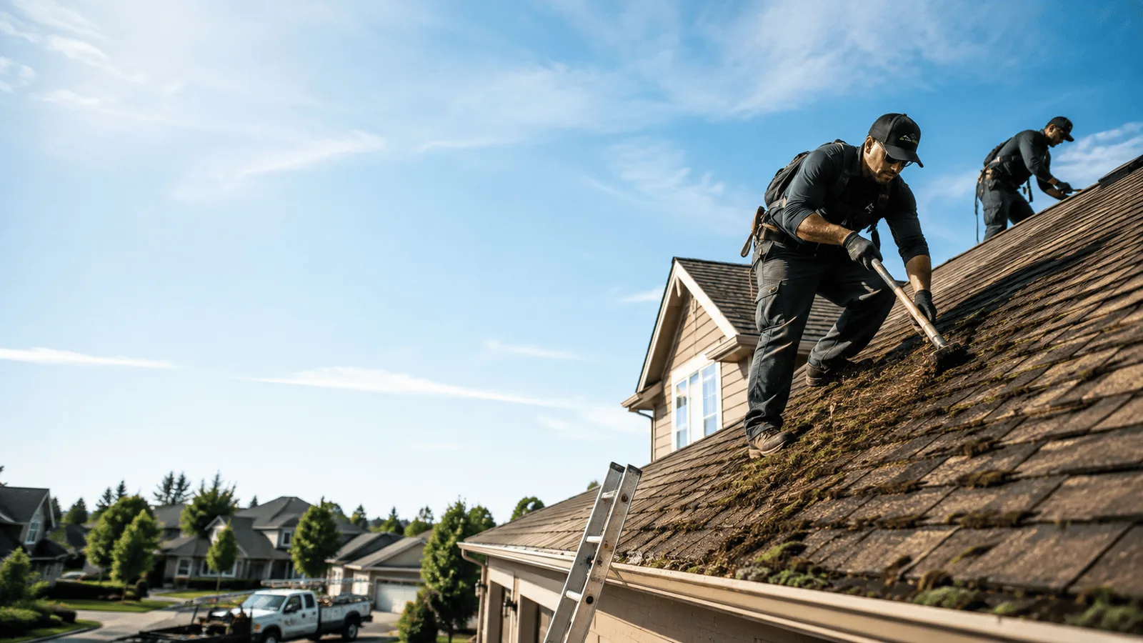 Roof Moss Removal in Penn, PA near me